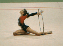 Hoop routine, final position